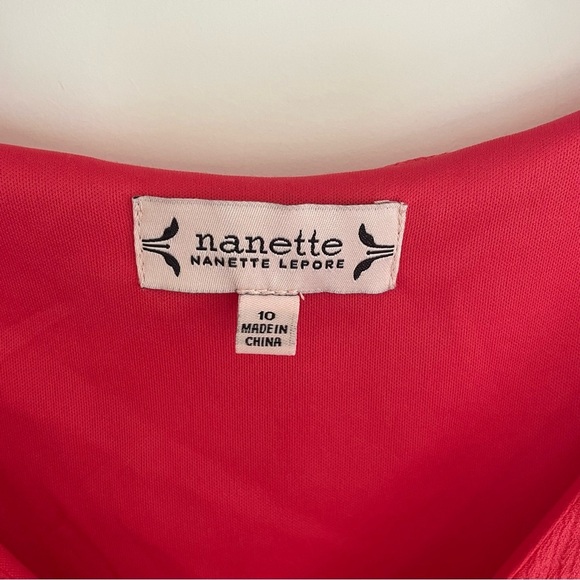 Nanette Lepore Sleeveless Button Down Maxi Dress Pink Size 10 - Picture 3 of 11